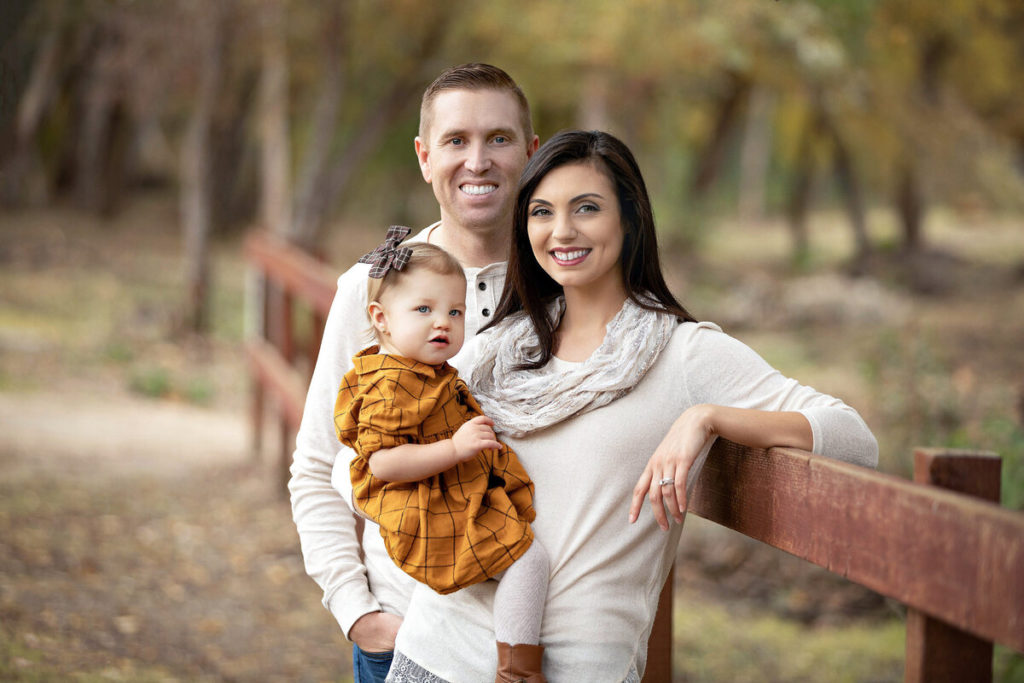 charlotte fall themed family portrait sessions